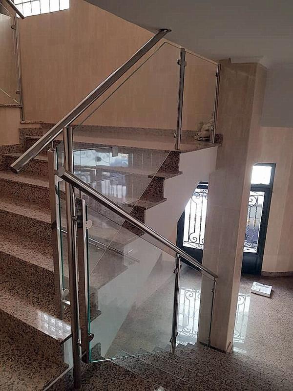 Baranda de Cristal y Acero 04